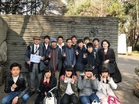 一橋大学にて